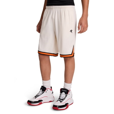 AND1 Boy's Athletic Platinum Short, 8" Inseam, Sizes 4-18