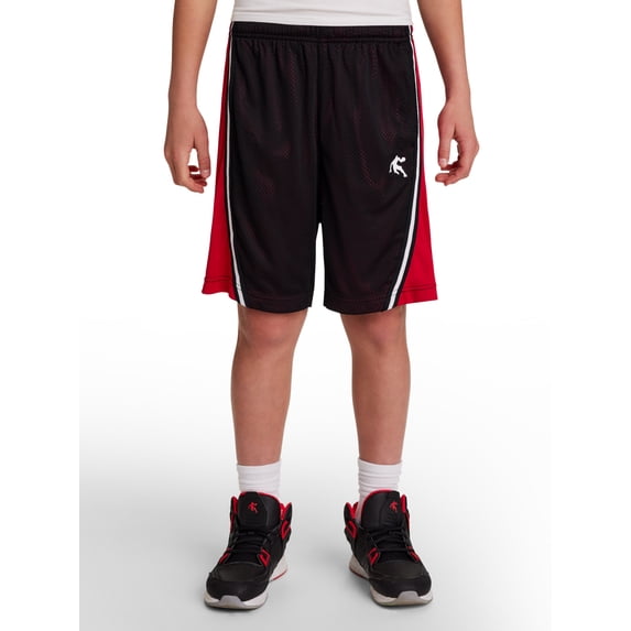 AND1 Boy’s Performance Double Dribble Basketball Short, Sizes 4-18