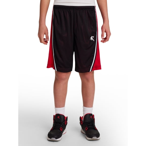 AND1 Boy’s Performance Double Dribble Basketball Short, Sizes 4-18
