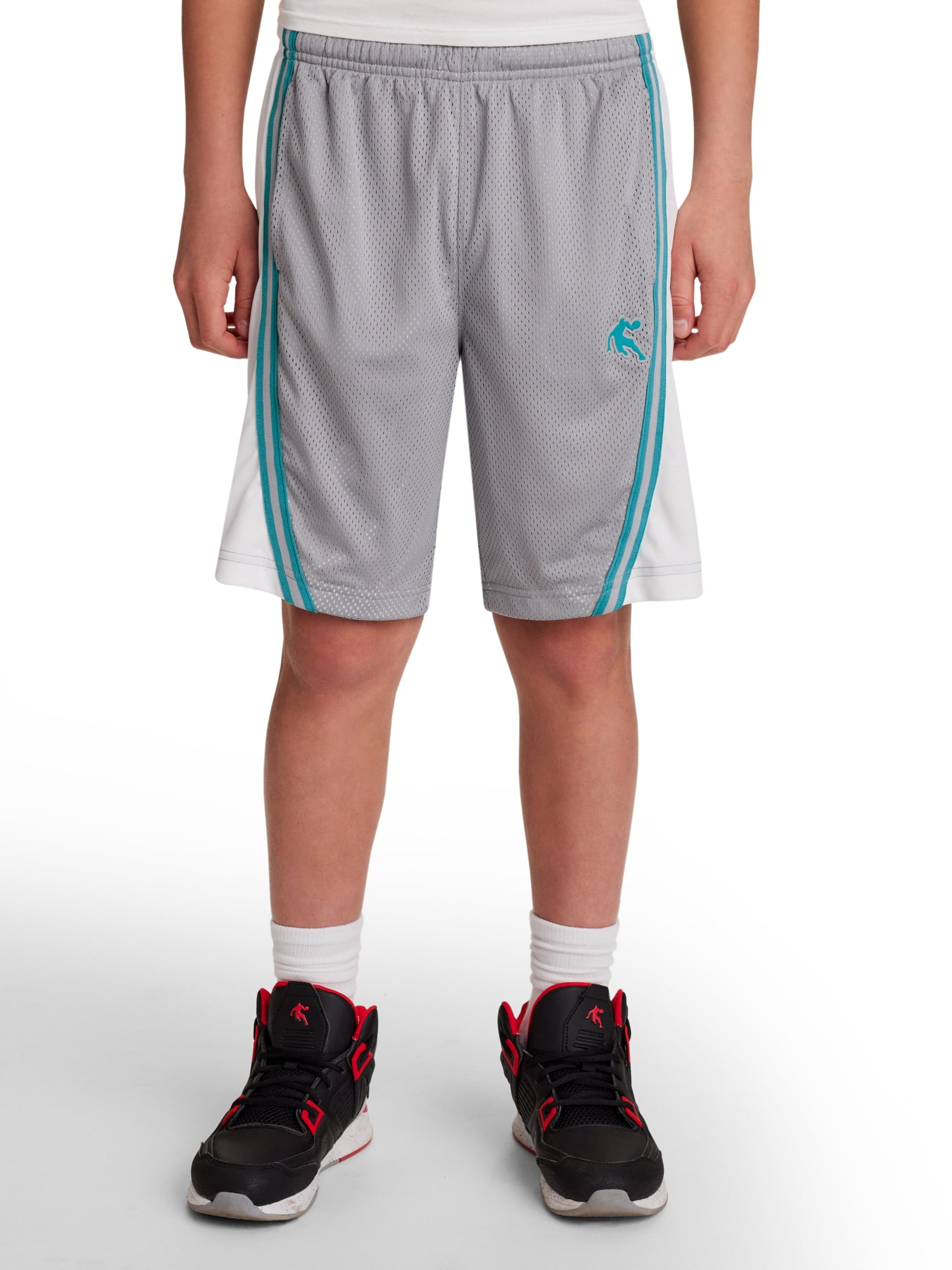 AND1 Boy’s Performance Double Dribble Basketball Short, Sizes 4-18