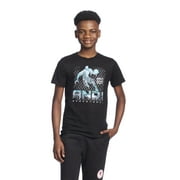 AND1 Boy's Short Sleeve Graphic T-Shirt, Sizes 4-18