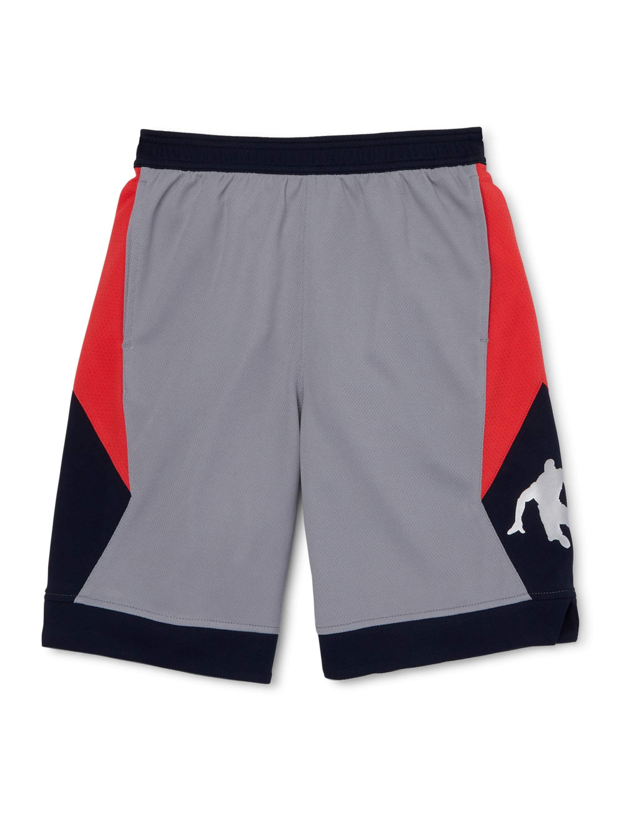 AND1 Boys 418 Basketball Hoop Shorts