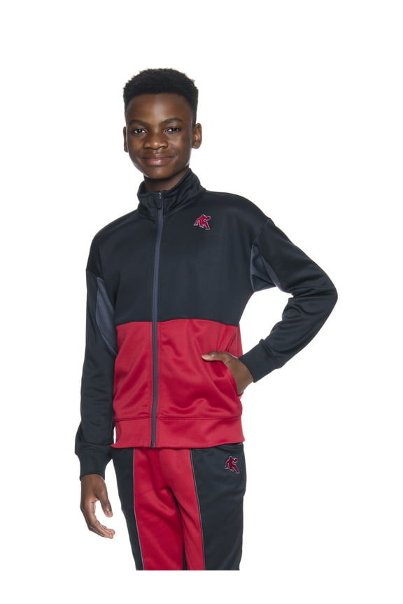 Boys Athletic Full Zip Jacket, Size 4-18