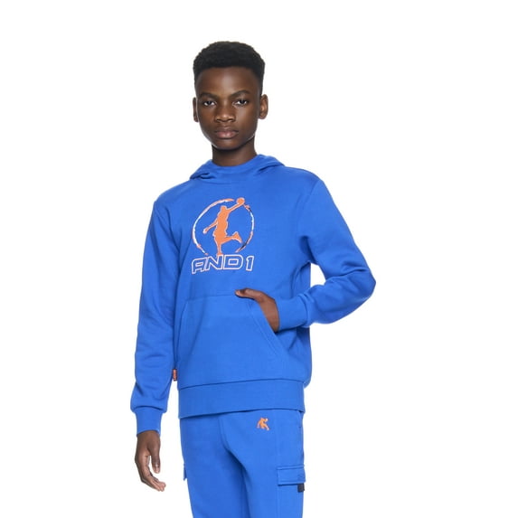 AND1 Boys Double Team Athletic Hoodie, Sizes 4-18