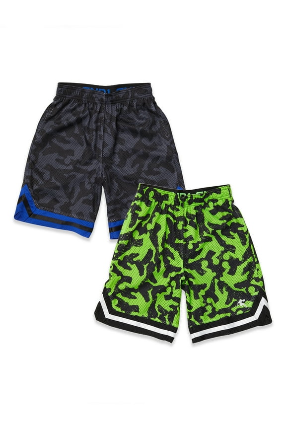 Boys 'Power Forward' 2-Pack Basketball Shorts, Sizes 4-18