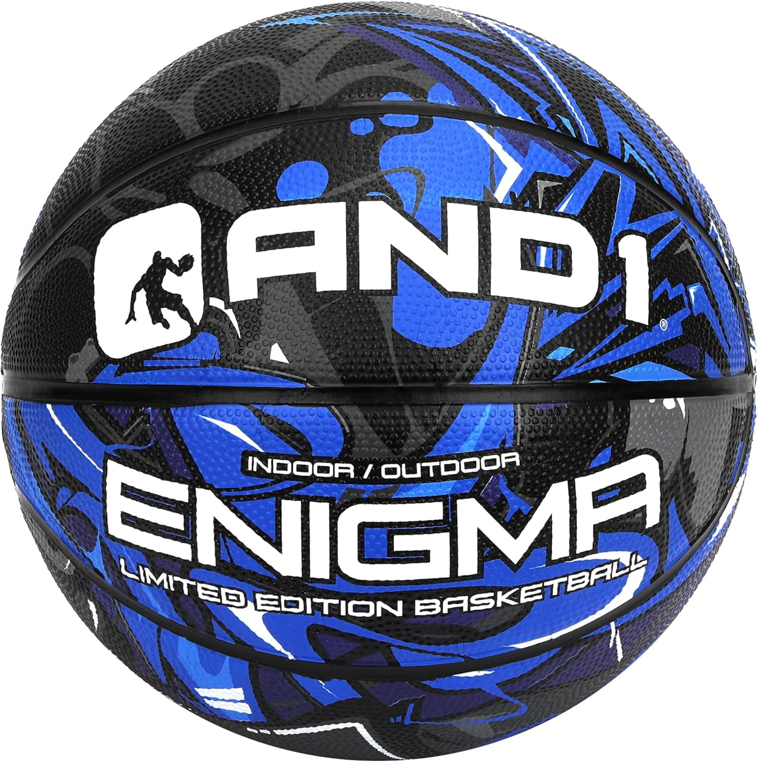 早川工房BLUE IMPACT /Jump #Black /BLUE 2022 AND1 Enigma Youth Rubber Basketball, Size 5 (27.5 inch) Deep