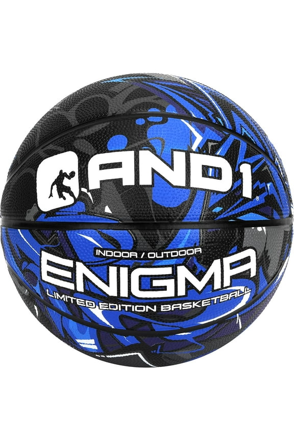 Enigma Youth Rubber Basketball, Size 5 (27.5 inch) Deep Channel Construction, for Indoor/Outdoor Use