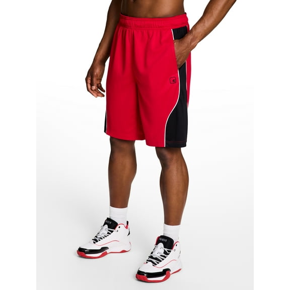 AND1 Men's and Big Men's Active Enforcer Short, 10" Inseam, up to Size 5XL