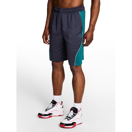 AND1 Men's and Big Men's Active Enforcer Short, 10" Inseam, up to Size 5XL