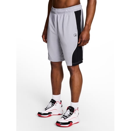 AND1 Men's and Big Men's Active Enforcer Short, 10" Inseam, up to Size 5XL