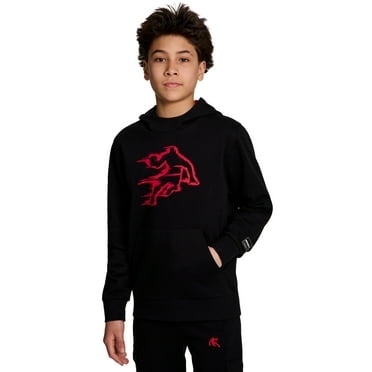AND1 Boy's Athletic Graphic Fleece Hoodie, Sizes 4-18