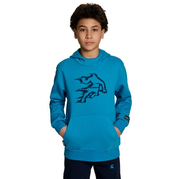 AND1 Boy's Athletic Graphic Fleece Hoodie, Sizes 4-18