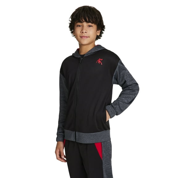 AND1 Boy's Athletic Full-Zip Jacket, Sizes 4-18