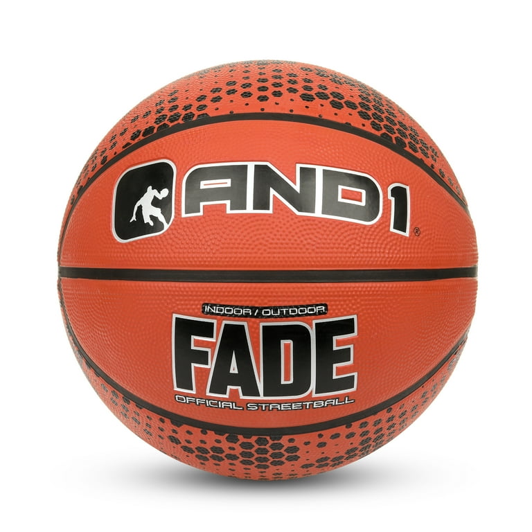 AND1 Fade Rubber Basketball- Intermediate Streetball (28.5