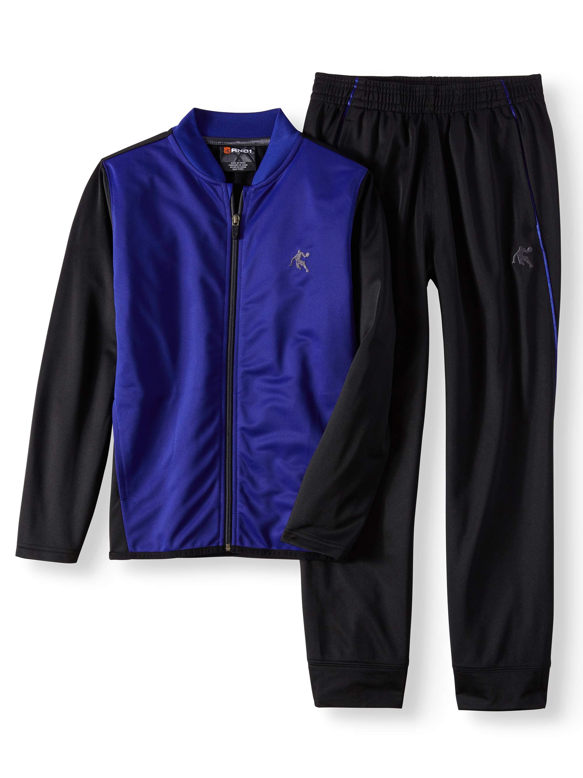 AND1 Forward Pass Full-Zip Track Suit (Little Boys & Big Boys 