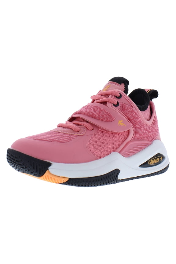 Gamma 4.0 SS PS Girls Shoes Size 1, Color: Dark Pink/Orange