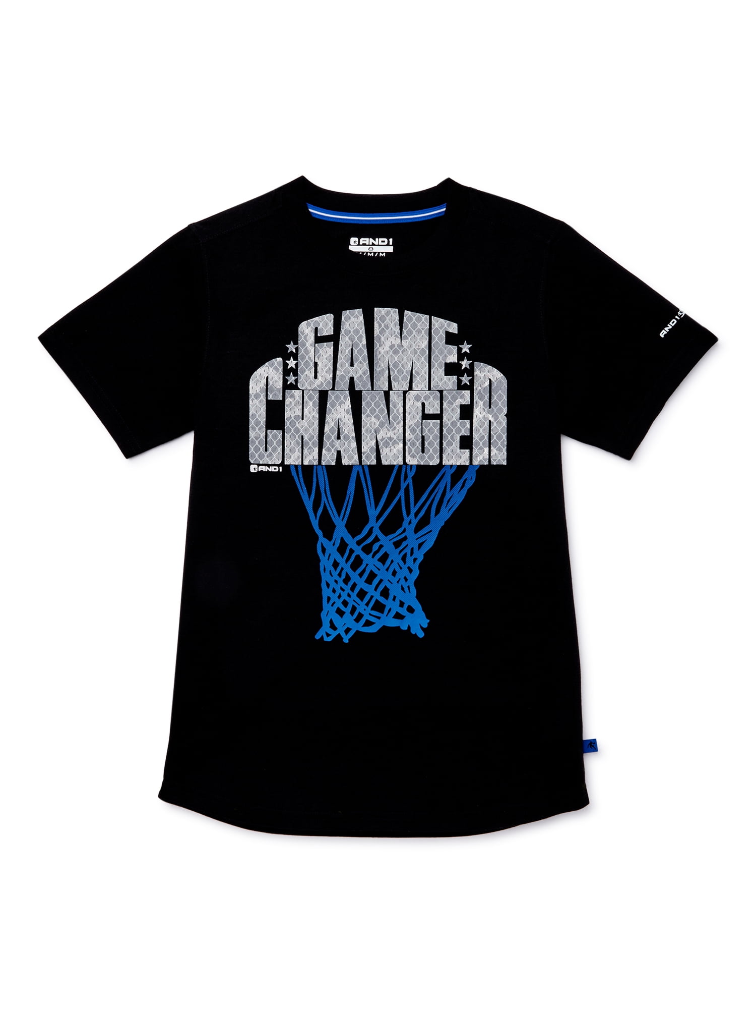AND1 Graphic Game Changer Basketball T-Shirt, Little Boys & Big Boys