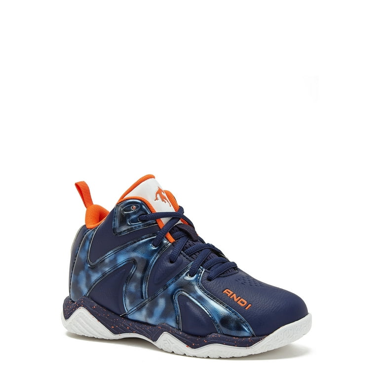 AND1 Little Big Boys Assist 3.0 Basketball Sneakers Sizes 12 6