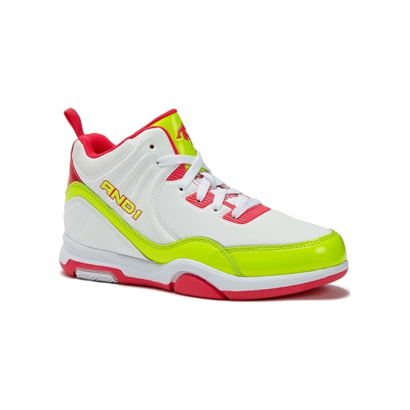 AND1 Little & Big Girl Athletic Fierce Basketball Sneaker, Sizes 13-6