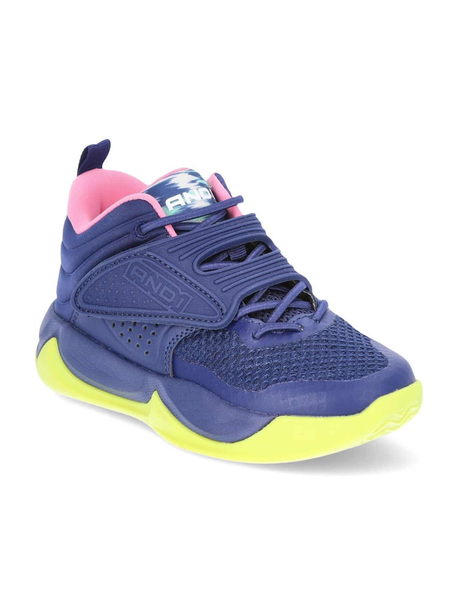 AND1 Little & Big Boys Limelight Basketball Sneakers