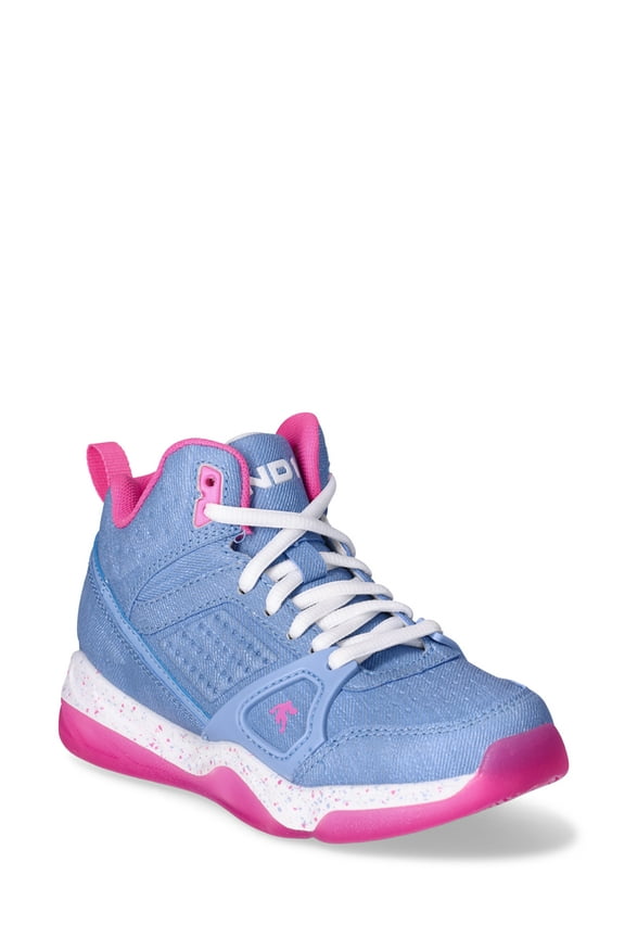 Little Girl & Big Girl High Top Basketball Sneakers