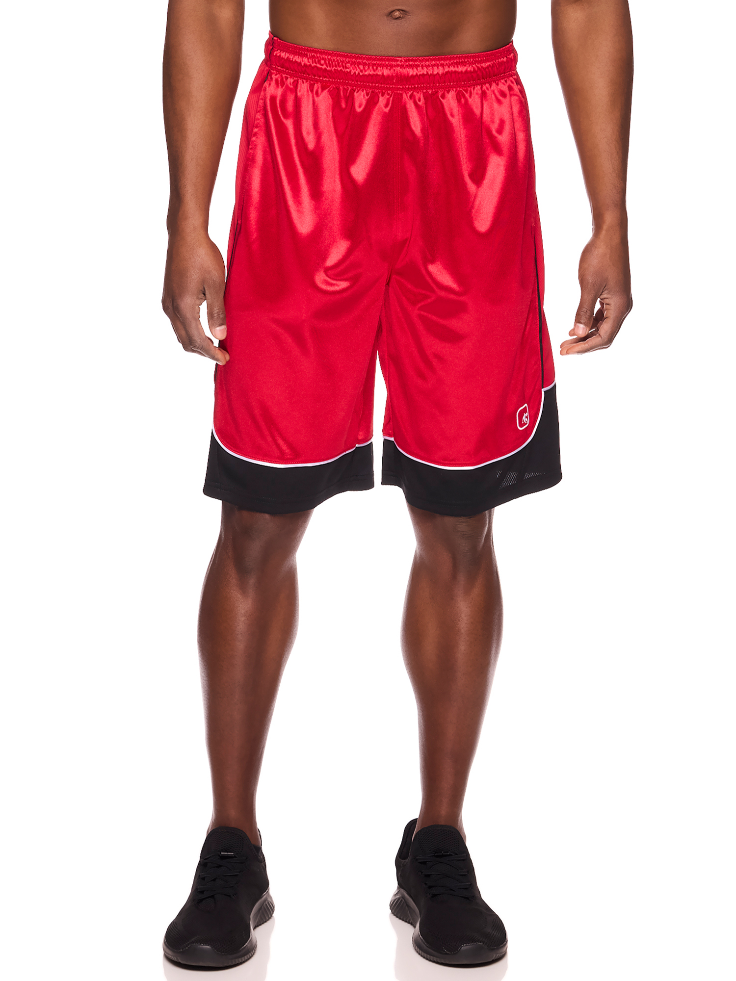 AND1 Men and Big Men's All Court Colorblock 11" Shorts, up to Size 3XL - image 1 of 5
