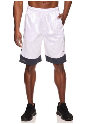 White basketball shorts walmart online