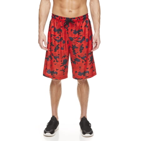 AND1 Men's Active Camo Print Basketball Shorts, up to 5XL