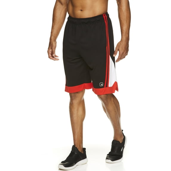 AND1 Men's Active Side Stripe Basketball Shorts, up to 5XL