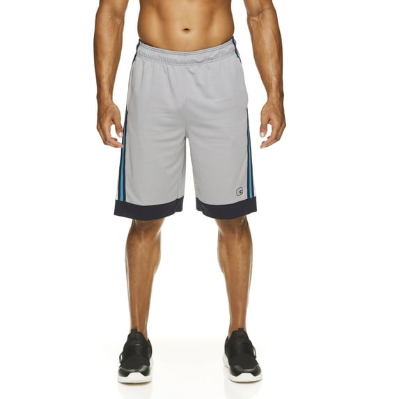 AND1 Men's Active Side Stripe Basketball Shorts, up to 5XL
