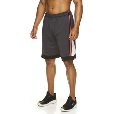AND1 Men's Active Side Stripe Basketball Shorts, up to 5XL
