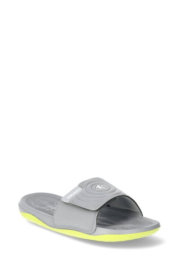 Men’s Athletic Adjustable Swirl Slide Sandals