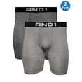 thumbnail image 1 of AND1 Men's Boxer Brief, 2 Pack, 1 of 4