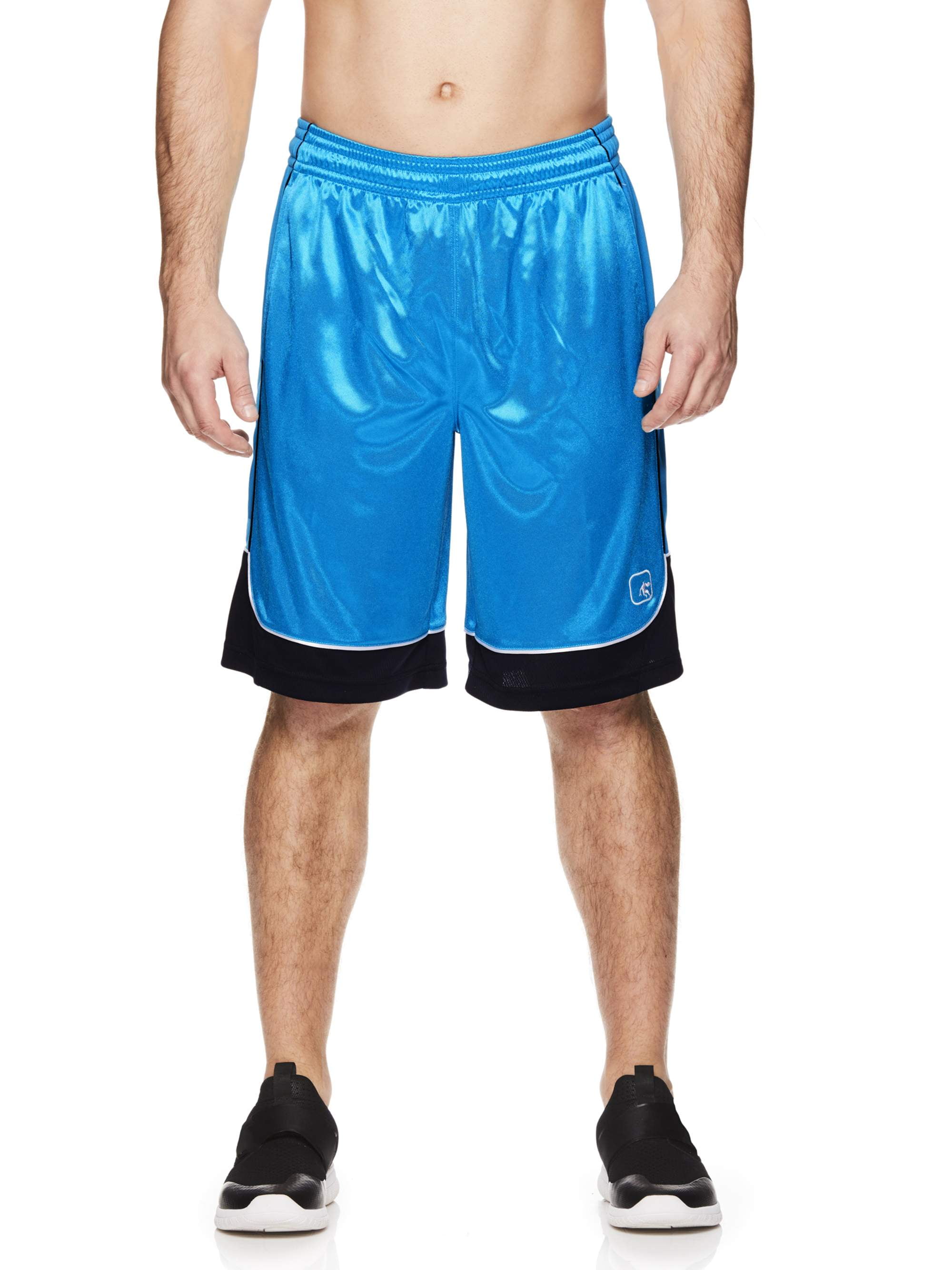 AND1 Men s Colorblock Basketball Shorts Up to 5XL Walmart