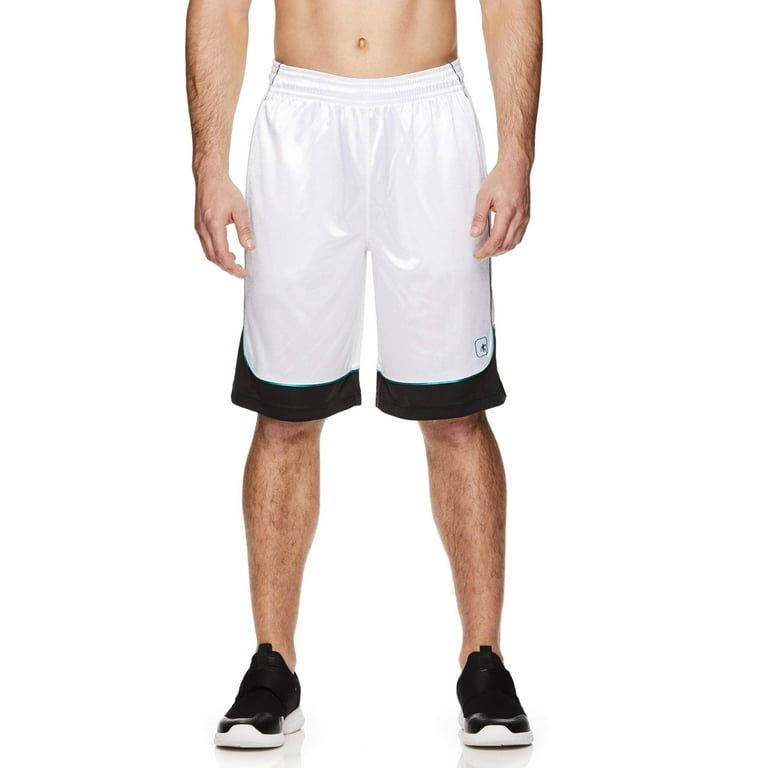 White basketball shorts walmart online