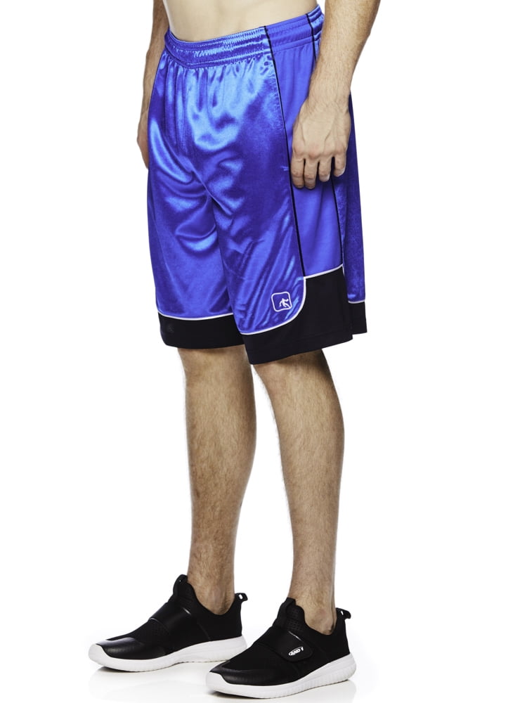 AND1 Men's Colorblock Basketball Shorts, Up to 5XL - Walmart.com
