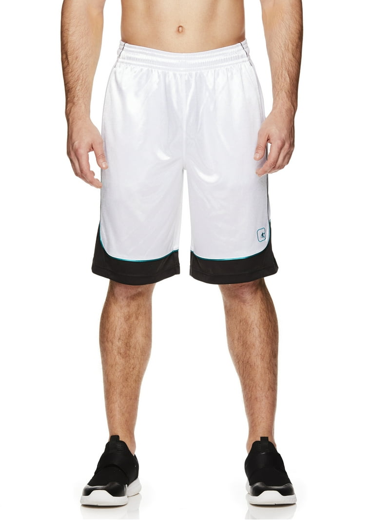 AND1 Men's Colorblock Basketball Shorts, Up to 5XL - Walmart.com