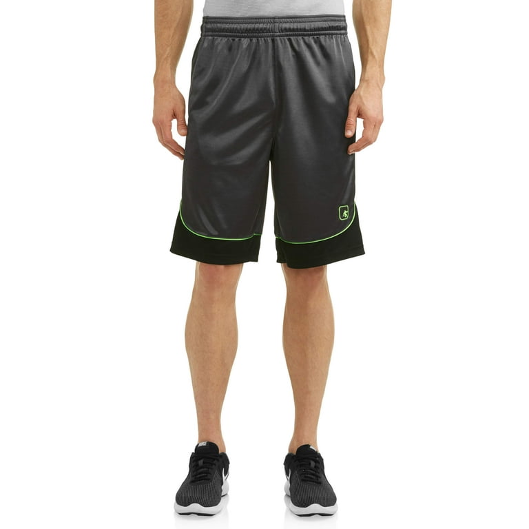 AND1 Men s Colorblock Basketball Shorts Up to 5XL Walmart