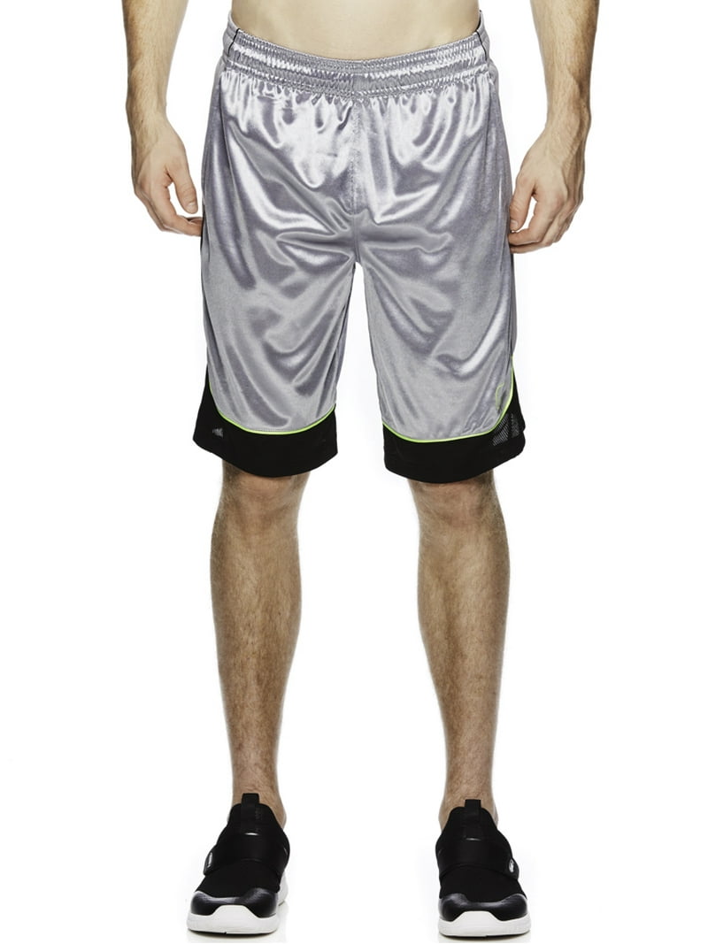 AND1 Men's Colorblock Basketball Shorts, Up to 5XL - Walmart.com