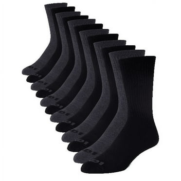 AND1 Men's Cushion Crew Sock, 12 Pack