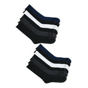 AND1 Mens Socks, Cushion Crew Socks, 12 Pack