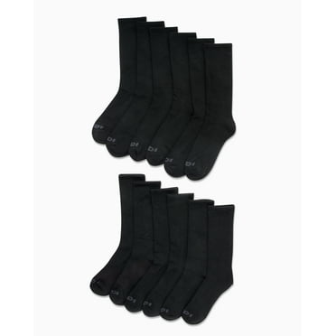 AND1 Men's Cushion Crew Sock, 12 Pack