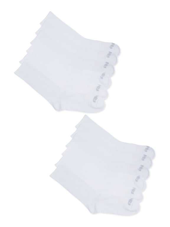 Men's Socks, Cushion Mid Crew Socks, 12 Pack