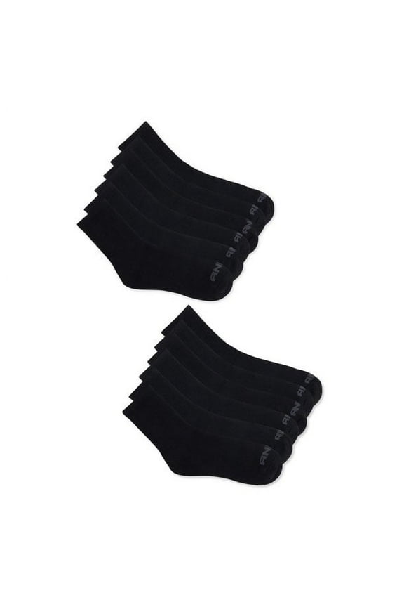 Men's Socks, Cushion Mid Crew Socks, 12 Pack