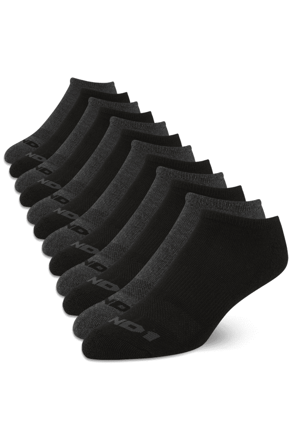 Men's Socks, Cushion No Show Socks, 12 Pack