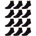 thumbnail image 1 of AND1 Men's Socks, Cushion Quarter Socks, 12 Pack, 1 of 11