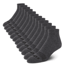 Dickies Men's Dri-Tech Quarter Socks, 6-Pack, Shoe Size 6-12 - Walmart.com