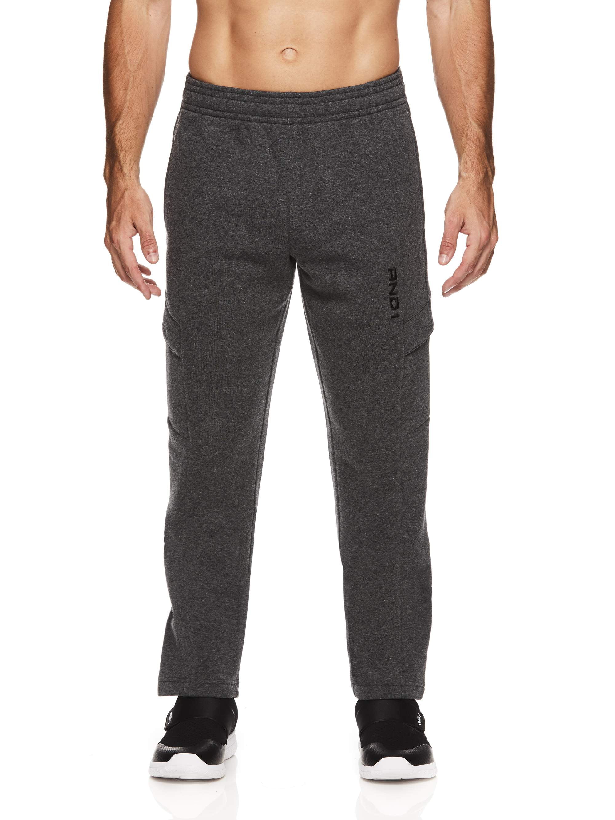 AND1 Men's Fleece Performance Cargo Pants - Walmart.com