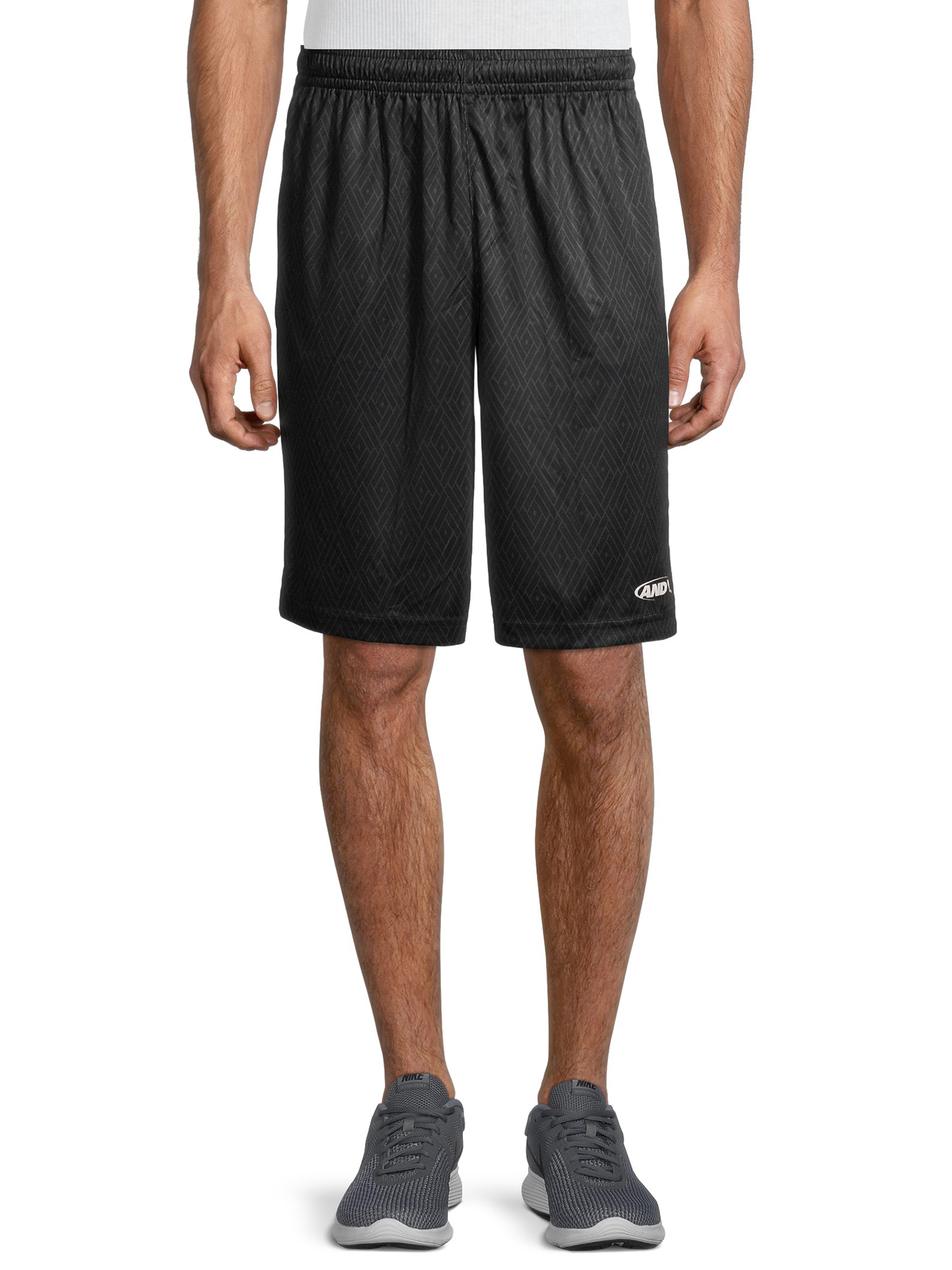 AND1 Men's Level Up Basketball Shorts, up to 2XL