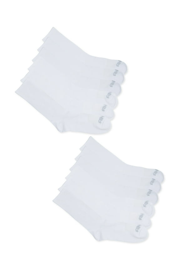 Men's Socks, Lightweight Mid Crew Socks, 12-Pack